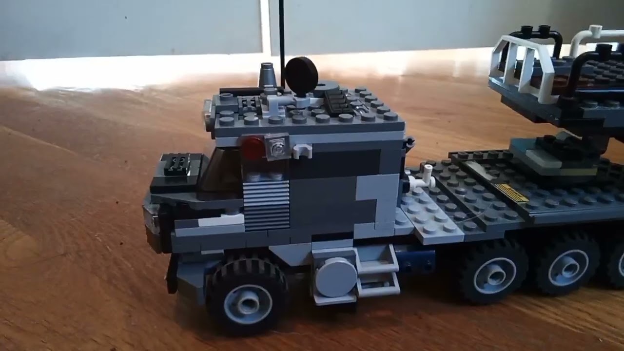 MOC Lego Extra Large Cargo Transport Truck! 