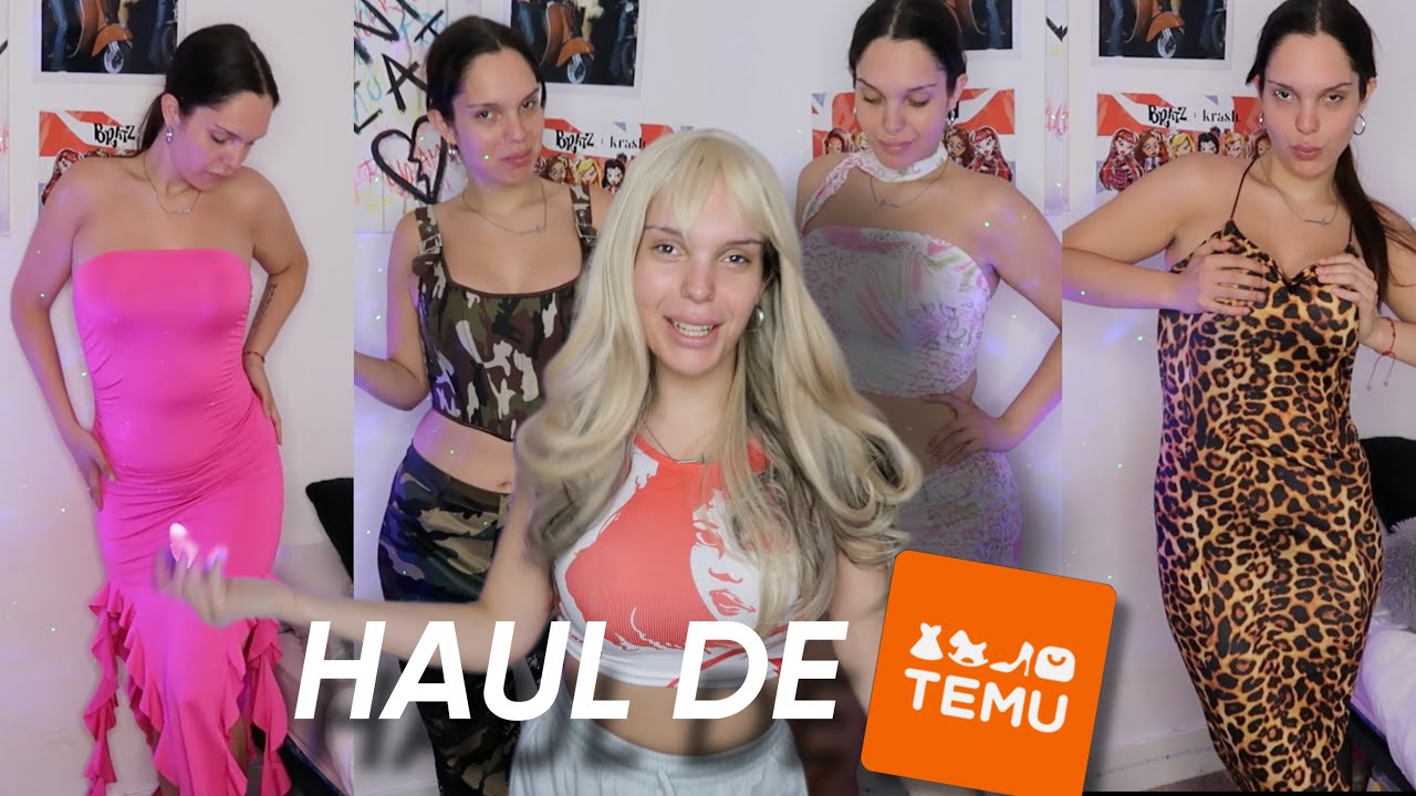 HAUL DE TEMU *descubro que quiero ser drag* 😳