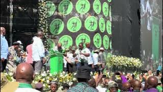 Jacob Zuma dancing to the Song Bagwaze Mkhonto - MK Party 1 Anniversary