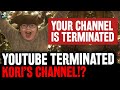 DISGUSTING! YouTube TERMINATES Kraken The Box Channel! How YOU Can Help Captain Kori NOW!