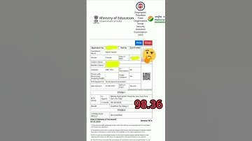 NTA EPFO SSA final scorecard 🤔 typing...#nta #epfossa2023exam #ssc