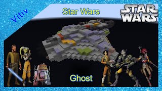 Star Wars VCX-100 'Ghost' in Minecraft - Tutorial