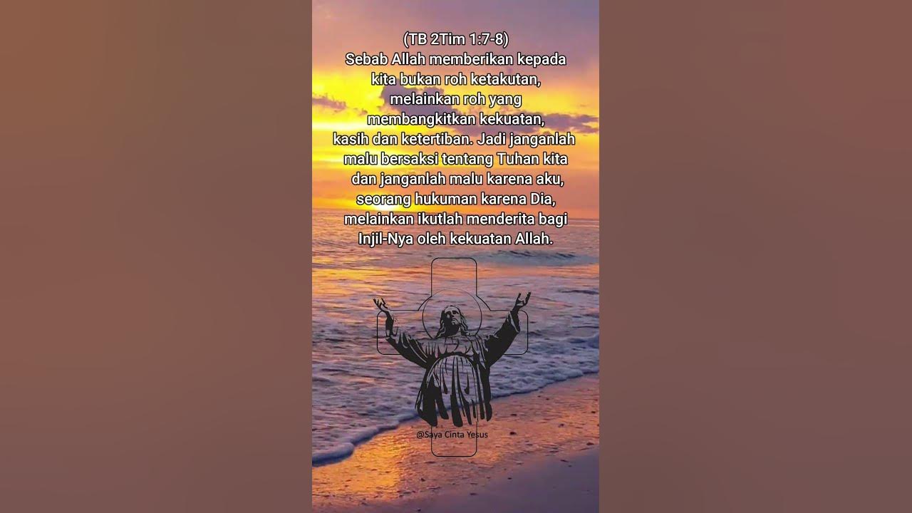 2Tim 1:7-8 ,Dengan music healing soul untuk relax - YouTube