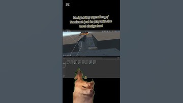 Creating levels while ignoring bugs #unity3d #3dgamedevelopment #gamedev #funny