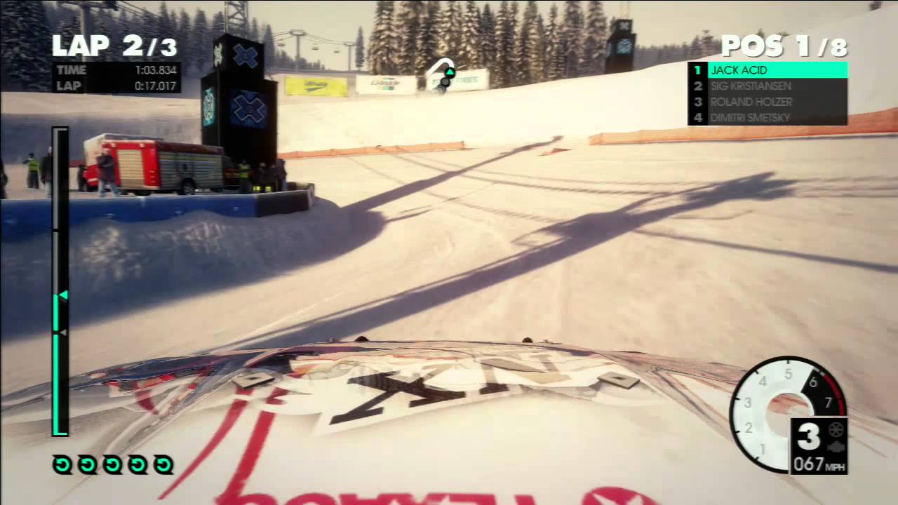 DiRT 3 Gameplay Landrush, Aspen 3 Laps + Highlights YouTube