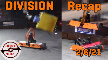 February 2021 Norwalk Havoc Event Recap: Division (3lb Beetleweight Combat Robot)