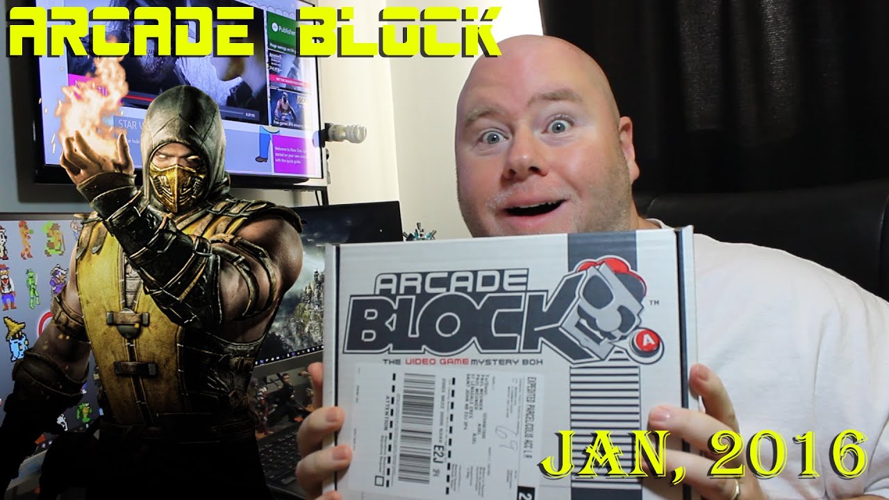 Arcade Block January 2016 - My First official Arcade Block - YouTube