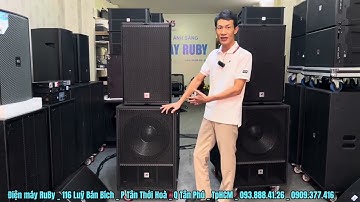 Loa hoả tiễn 30 đôi RuBy 212pro & Sub đơn 50 RB118 coil 115 uy lực mạnh mẽ