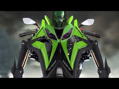 motorcycle - kawasaki robot - YouTube