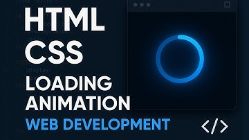 🚀 Simple CSS Loading Spinner in 5 Minutes! | Clean & Modern Loader Design