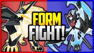 Necrozma: Dusk Mane vs Dawn Wings | Pokémon Form Fight (Legendary)