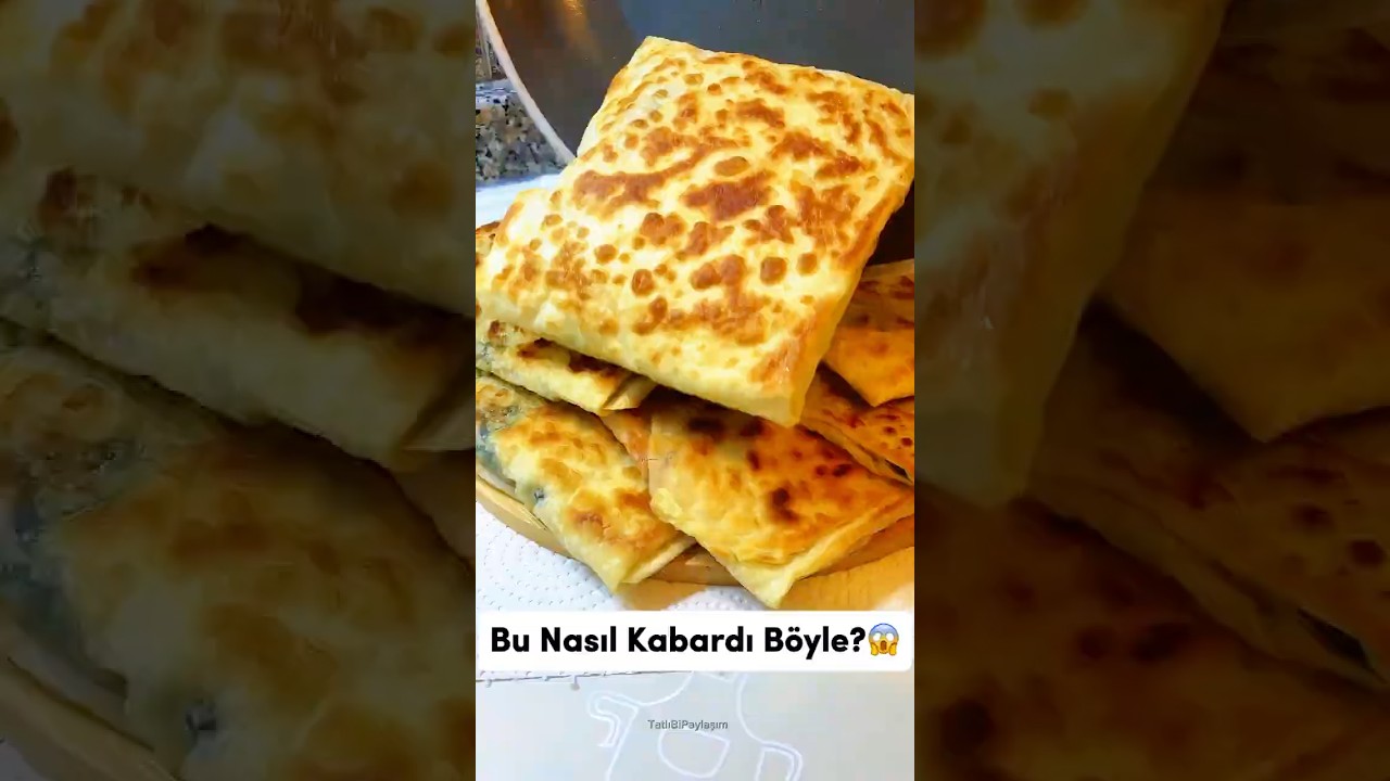 🔥 Tek Yufkayla Porsiyonluk Gözleme! Tavada Balon Gibi Kabaran Sahurluk Pratik Tarif