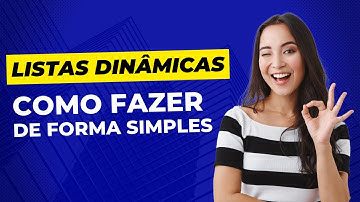 Tutorial de Excel - Criando Validação de Dados com Lista Dinâmica