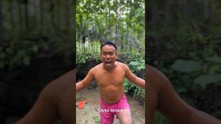 MANUSIA LUMPUR BUAT NAKUTIN ANAK #diy #viral #art #mainan #comedy #lucu #unik #shorts #short