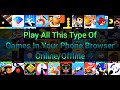 How to play games using browser without downloading online smooth no lag on website  techniraj