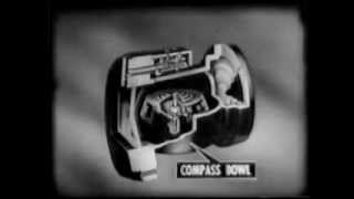 Direct Indicating Magnetic Compass - U.S. Navy Aviation Training Film (1954)