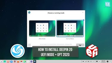 How to Install Deepin 20.2.3 UEFI GPT Method 2021