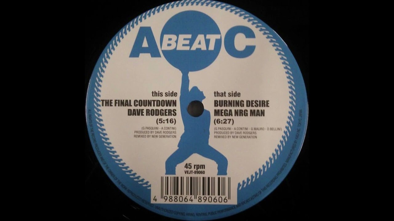 デイブロジャース　ファイナルカウントダウン THE FINAL COUNTDOWN / DAVE RODGERS: ParaParaMania