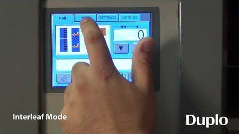 Duplo 150C Booklet System hioYc1 NXA8 1080p