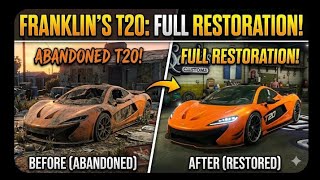 Full Restoration of the Progen T20 from GTA V Abandoned by Franklin Clinton After the Mission