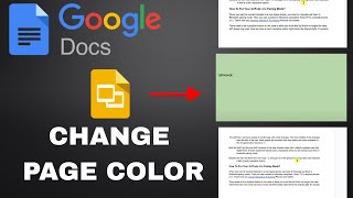 How To Change Page Color In Google Docs
