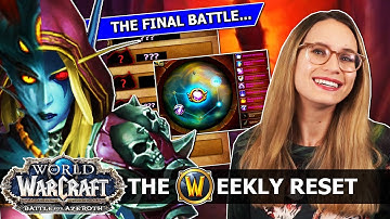 8.2 Reveals The Final Boss Of BfA... Secrets, The New Azerite Meta & Mount Equipment: WoW News