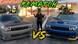 1320 VS Shaker Scatpack ... The epic REMATCH! Plus.. my hellcat goes for the record