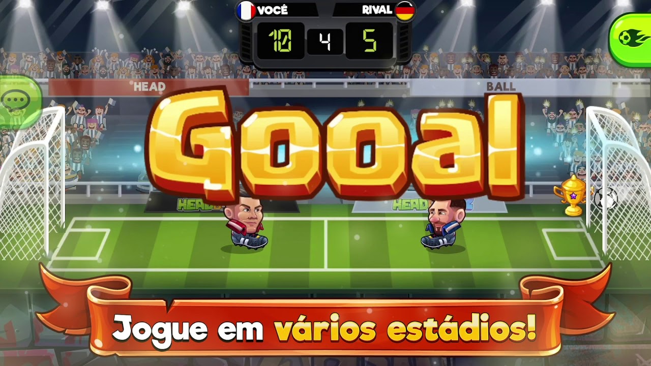 Jogue Head Soccer: 2 Jogadores gratuitamente sem downloads