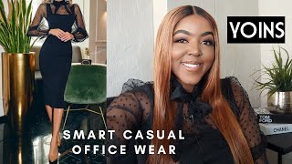 PLUS SIZE SMART CASUAL/ OFFICE WEAR TRY ON HAUL AND REVIEW ft Yoins.