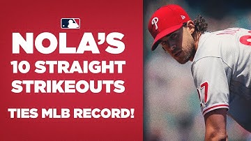Aaron Nola strikes out TEN straight Mets! (Ties Tom Seaver