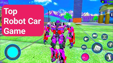 Optimus Prime Multiple Transformation Jet Robot Car Game 2020 - Android Gameplay