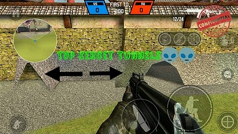 Bullet Force: Top Secret Tunnels In Zen | How To Get There |