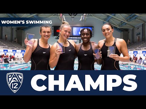 Cal sets 200 medley relay record at 2024 Pac-12 Women’s Swimming Champs