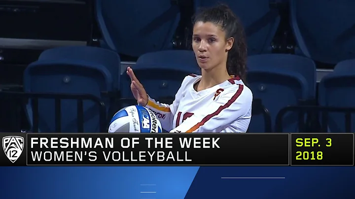 USCs Raquel Lazaro named Womens Volleyball Freshma...