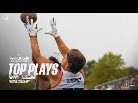 IFAF World Flag 2026 | Men : France - Australie | Top plays