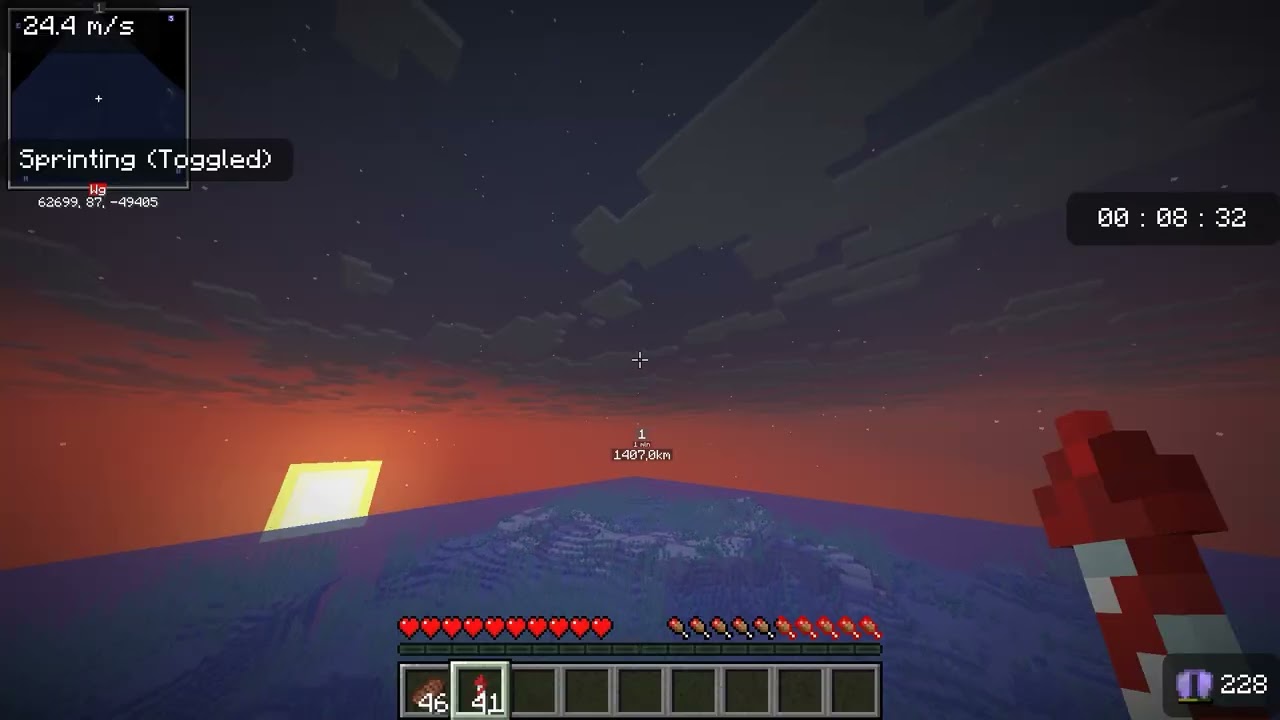 lecenię w minecraft na 1000000 mln cz1