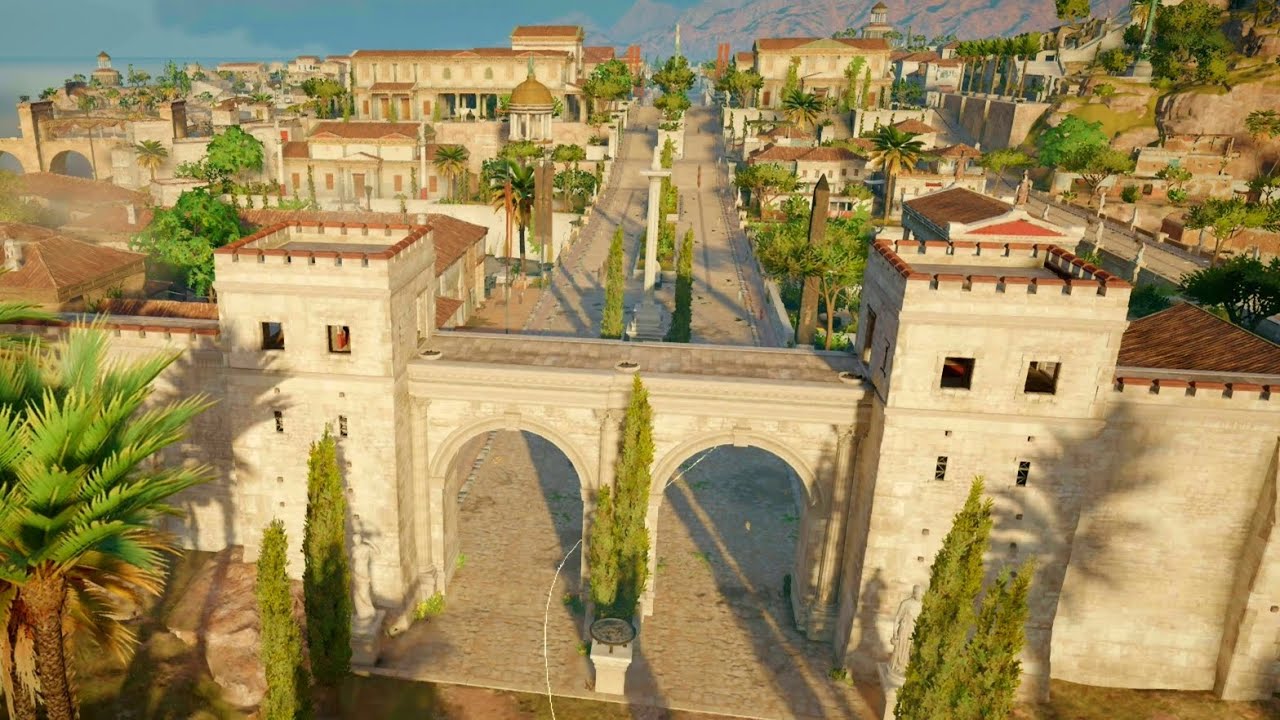 Alexandria Planning Of The City Assassin's Creed Origins Discovery Tour ...