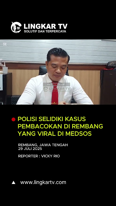 'Police Investigate Slashing Case in Rembang That Went Viral on Social Media'