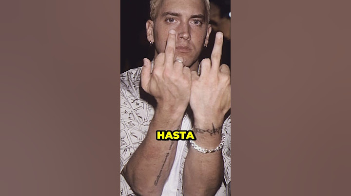 Eminem: El rapero que nadie queria… hasta que exploto el mundo. #noticias #rap #trap #eminem