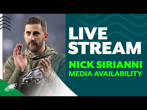 Nick Sirianni Eagles media availability ahead of Week 9 matchup with Cowboys | Today at 12:30 pm