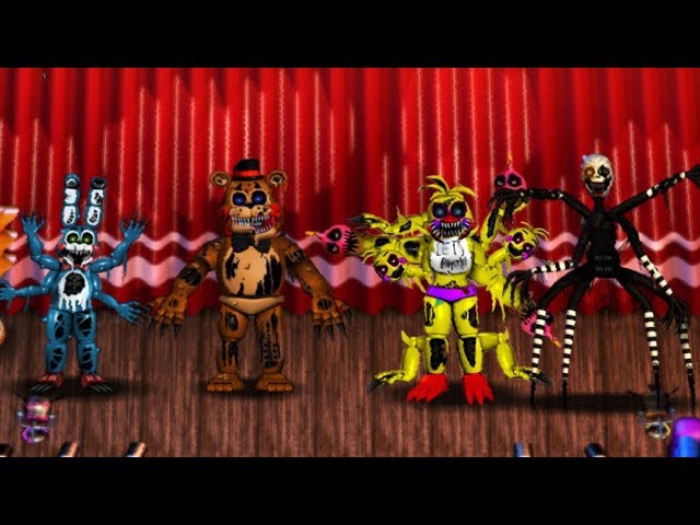 FNAF6 mod] NEW Twisted Animatronics - FFPS 