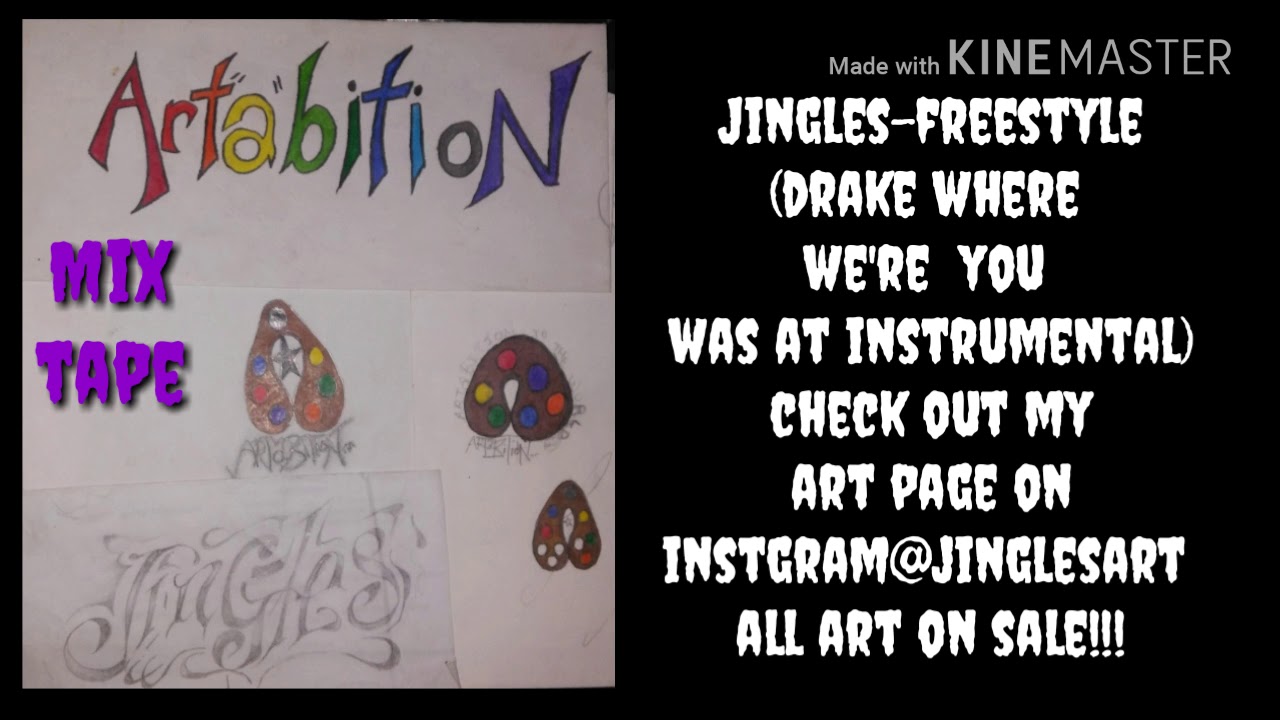 Jinglesart-Where u was at freestyle[prod by dro]