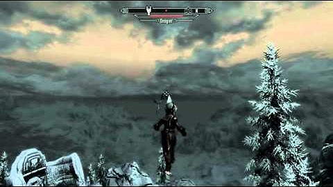 Skyrim: Dragon on TCL off.