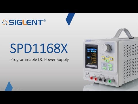 Лабораторний блок живлення SIGLENT SPD1168X, видео 1