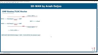4 SD-WAN OMP Routes , OMP TLOC Routes , How They Work together by  ArashDeljoo - P1/4