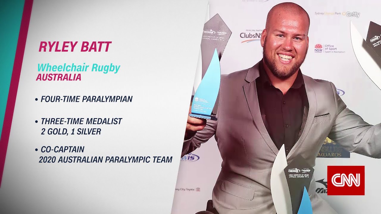 CNN 'Superhero' with Australian Wheelchair rugby player Ryley Batt
