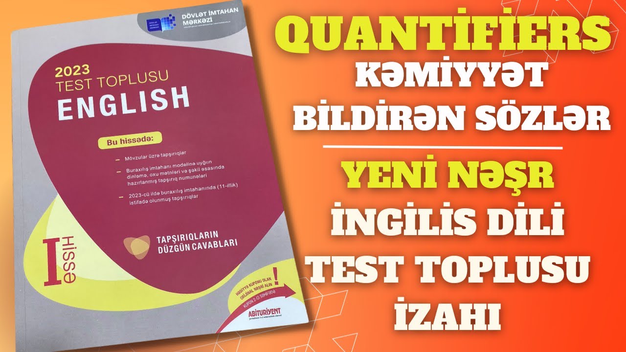 ✅️❗️👉Quantifiers Kəmiyyət bildirən sözlər İngilis dili Mövzu izahı Qızıl qaydalar  Fariz müəllim