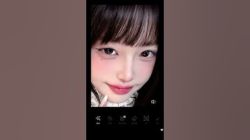 Cách chỉnh mi mắt to đẹp 1 hoặc 2 mí bằng App XingTu