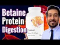 Betaine hcl and pepsin  the science of betaine hcl and digestion