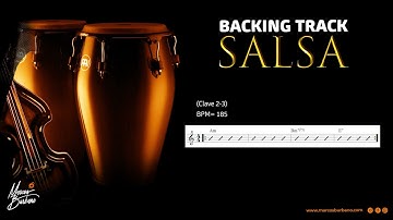 #4  SALSA BACKING TRACK ( Am | Am | Bm7(b5) | E7 ) - Pista de Salsa para practicar improvisación